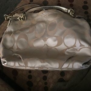 Gold Coach purse